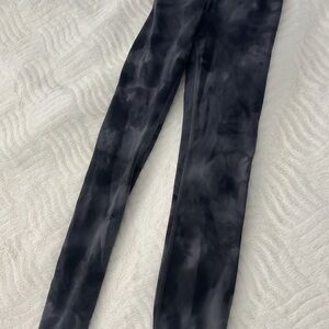 Lululemon Athletica Wunder Train HR Tights - Black Pattern